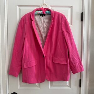 Talbots Vibrant Pink Blazer